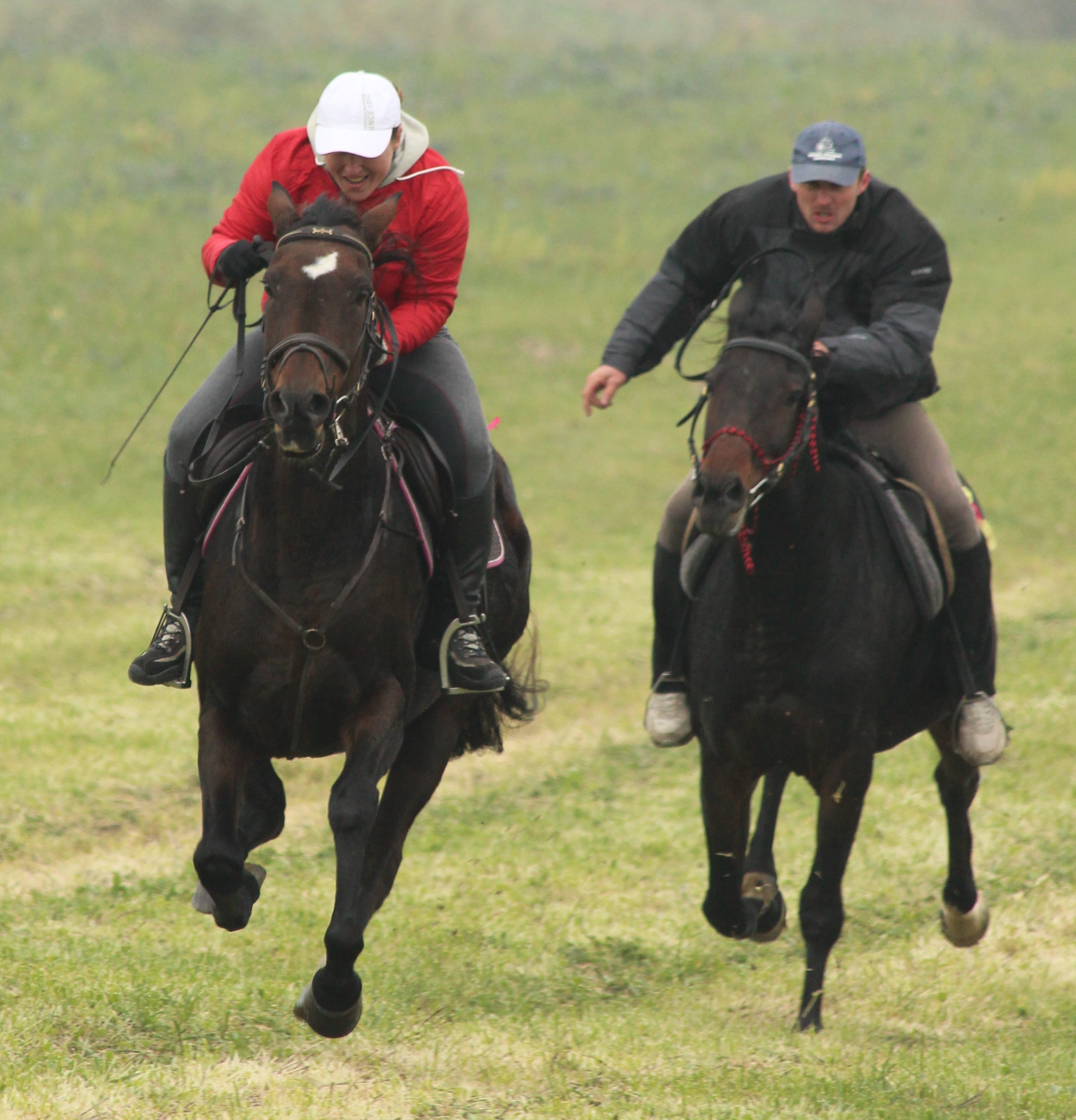 Boj o 1 místo v dostihu - hubetrova jízda G.J. 2011